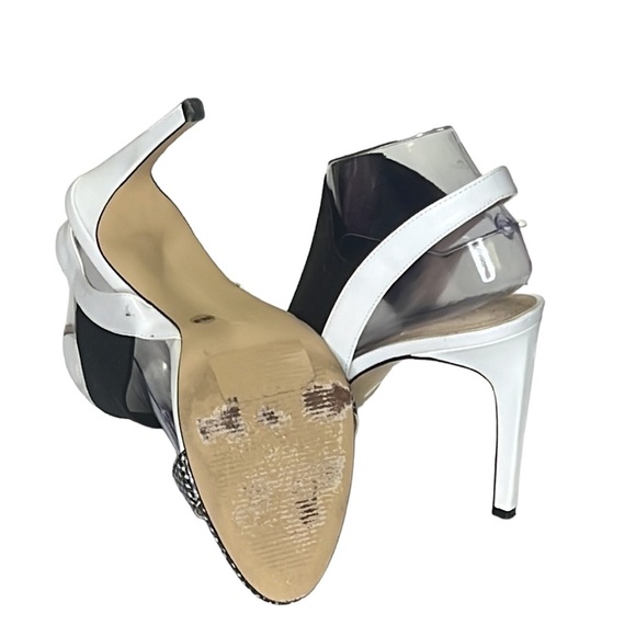BCBGeneration Black And White Heels - Picture 5 of 6